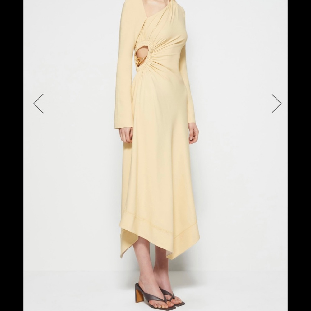 Jonathan simkhai draped cutout dress